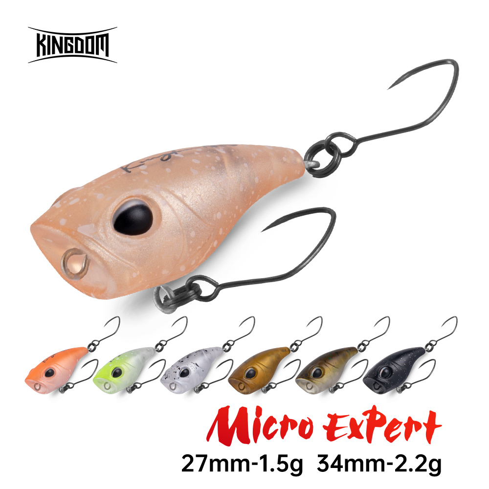 Fishing Lure Popper - Kingdom Micro Expert Topwater Popper 1,5
