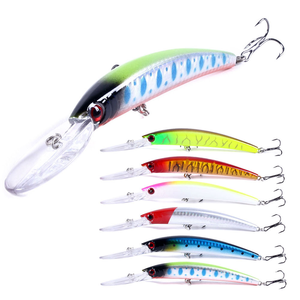 Fishing Lure Swimbait - 1PCS 15cm 15g Tiefe Tauchen Jerkbait
