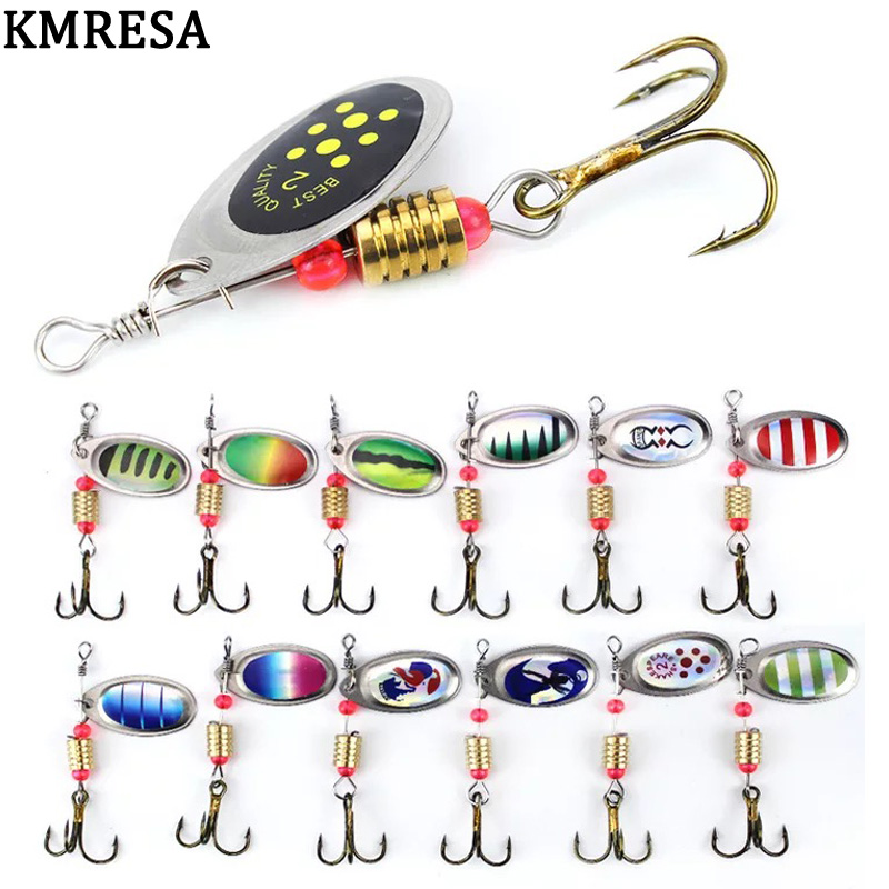 Fishing Lure Spinnerbait - 1 stücke Metall Pailletten 6cm 2,5g