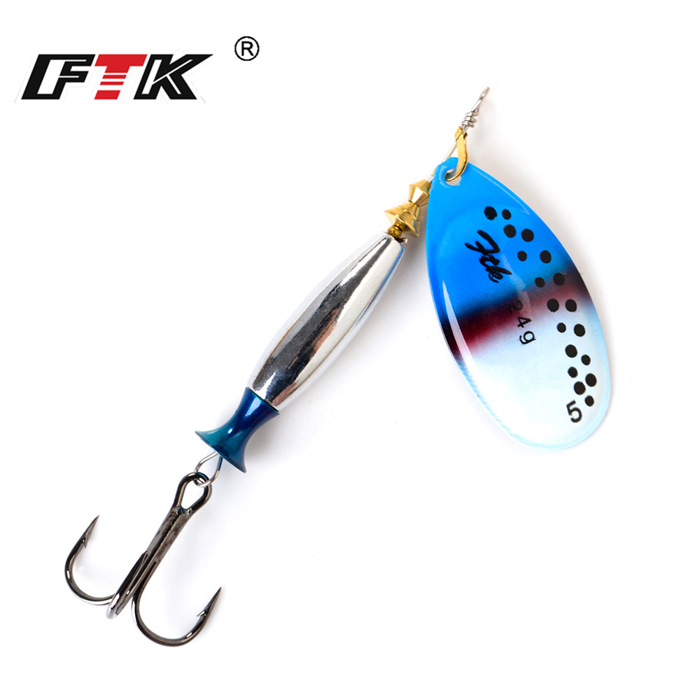 Fishing Lure Spinnerbait - FTK 18g 24g Spinner Köder Harter
