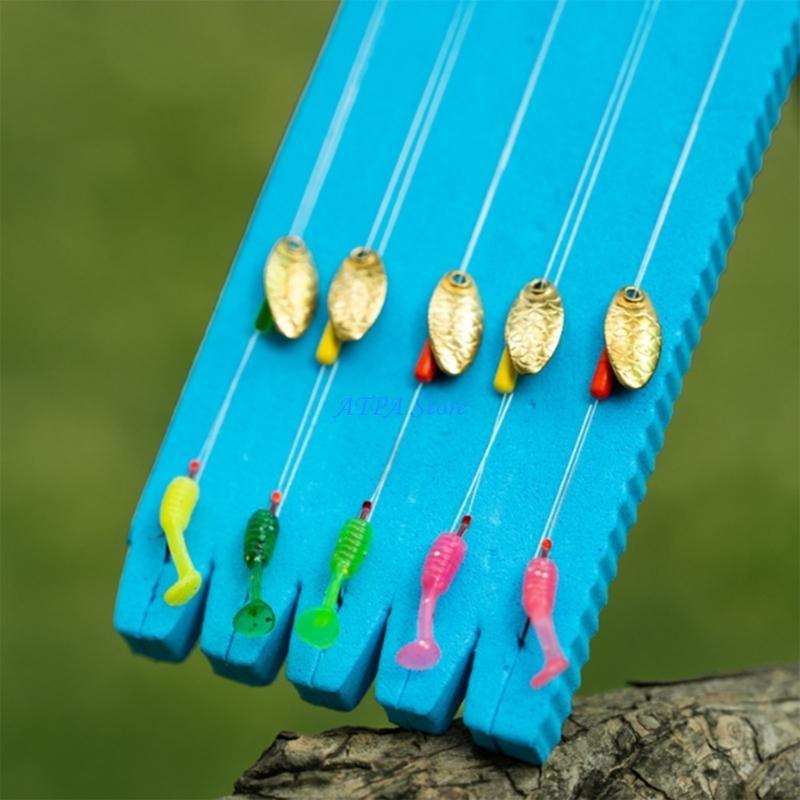 Fishing Lure Swimbait - U13C 50 Stück Angelköder für Süßwasser,