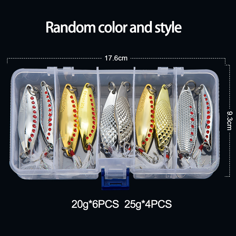 Metalllöffel Spinner Angelköde – Fishing Lure Spoon Bewertung und Preis