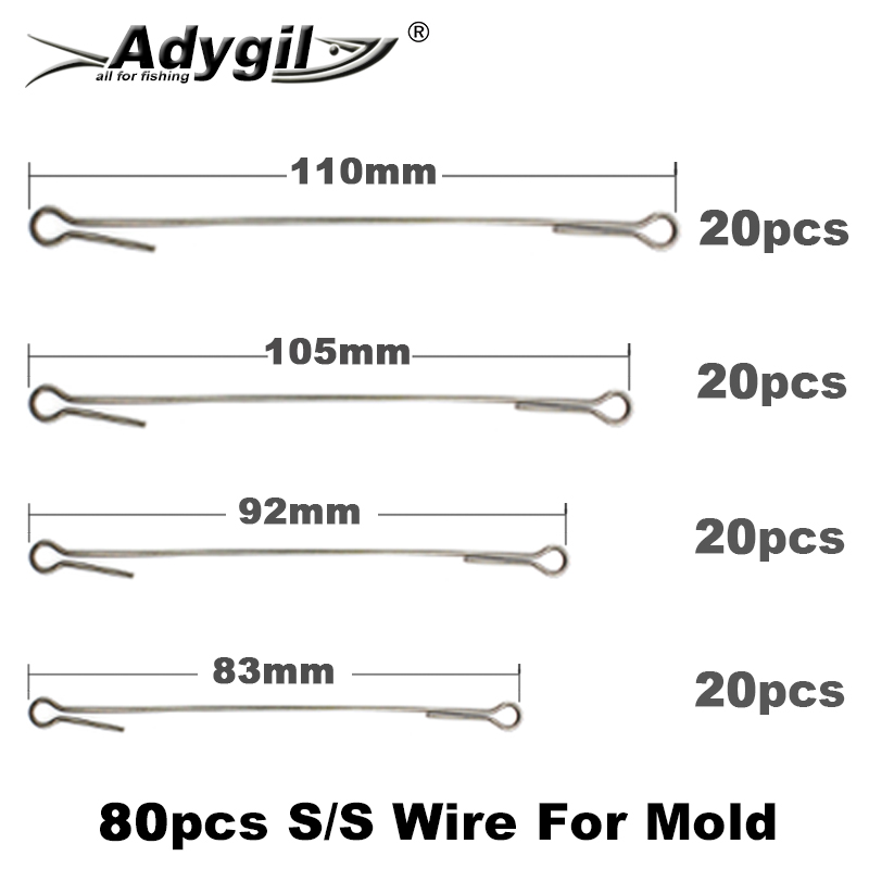 Adygil DIY Angeln 80 stücke S/ – Fishing Lure Jig Bewertung und Preis