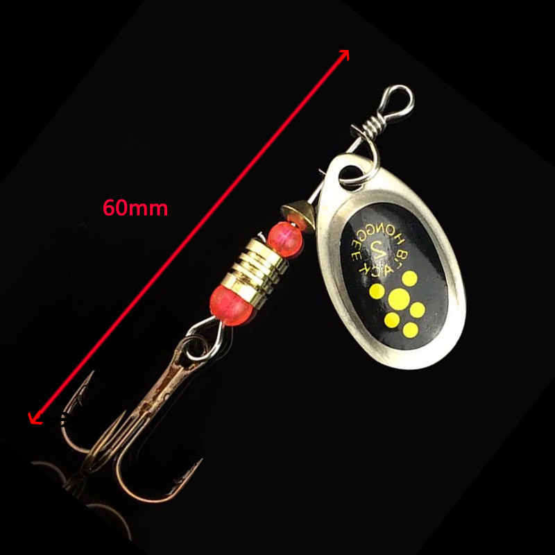 1 stücke Metall Pailletten 6cm – Fishing Lure Spinnerbait Bewertung und Preis