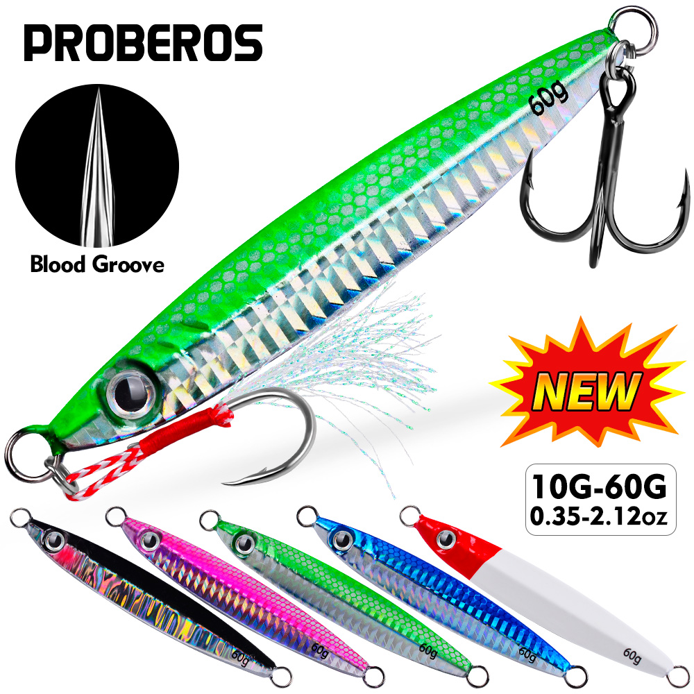 Proberos 1 Stück Metall-Gusskö – Fishing Lure Spoon Bewertung und Preis
