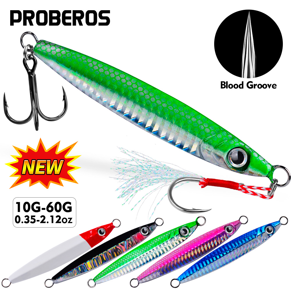 Proberos 1 Stück Metall-Gusskö – Fishing Lure Spoon Bewertung und Preis