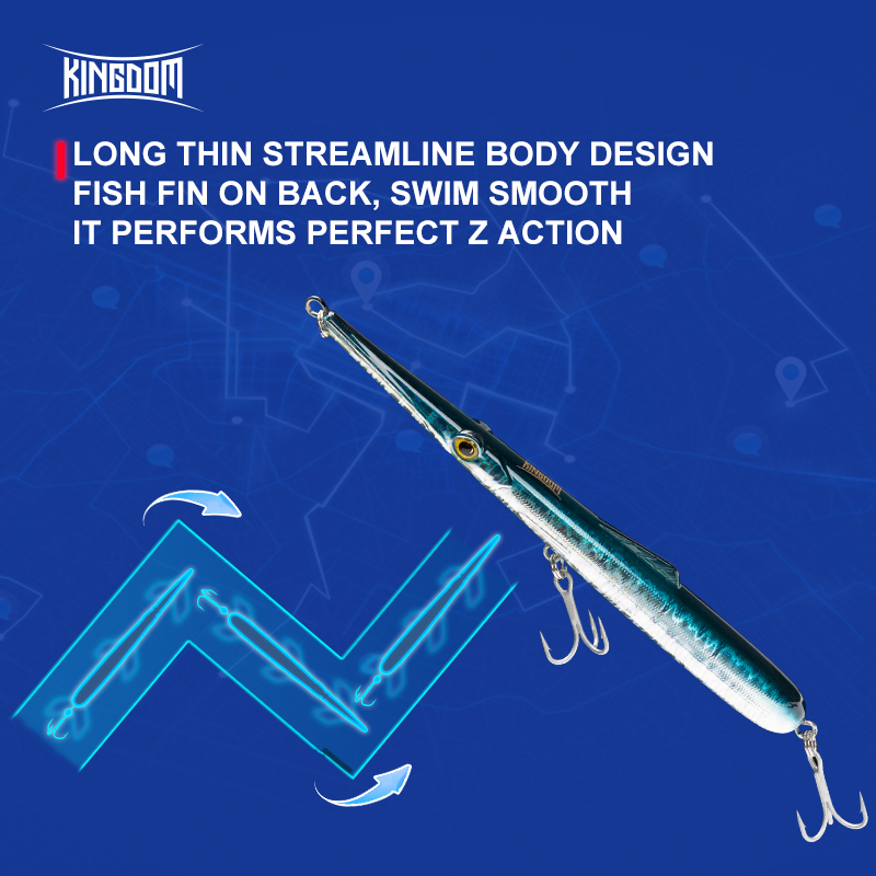 Kingdom Needle Stylo Weitwurf- – Fishing Lure Topwater Bewertung und Preis