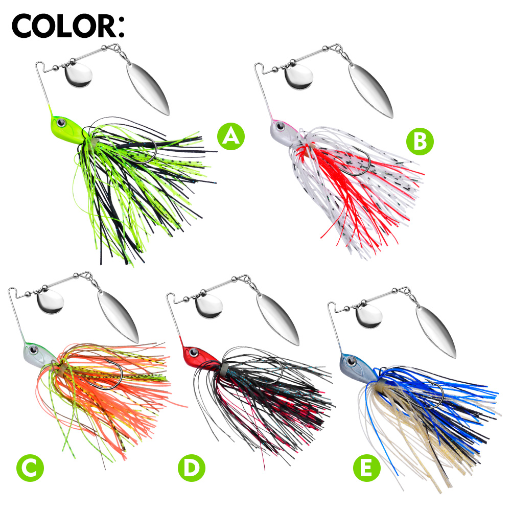 Proberos 10/14g Spinnerbait An – Fishing Lure Blade Bait Bewertung und Preis