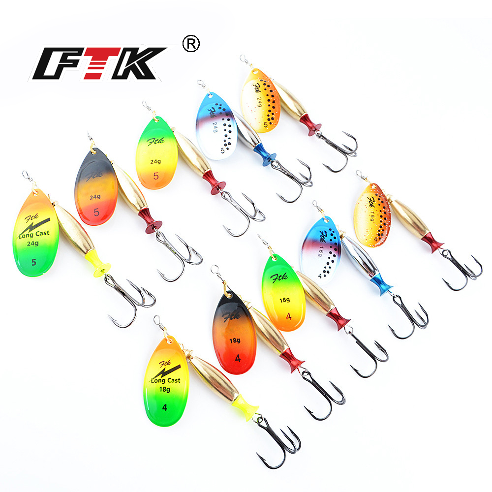 FTK 18g 24g Spinner Köder Hart – Fishing Lure Spinnerbait Bewertung und Preis
