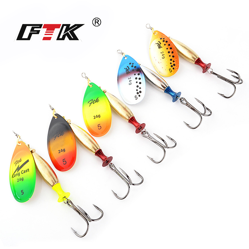 FTK 18g 24g Spinner Köder Hart – Fishing Lure Spinnerbait Bewertung und Preis
