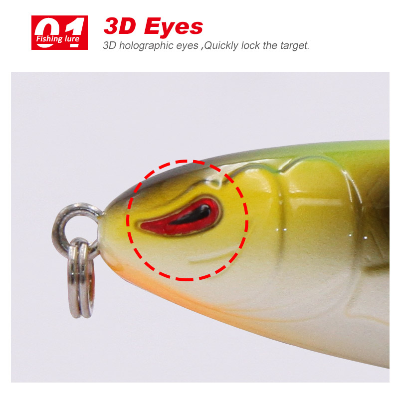 TacklePRO PE20 Whopper Plopper – Fishing Lure Topwater Bewertung und Preis