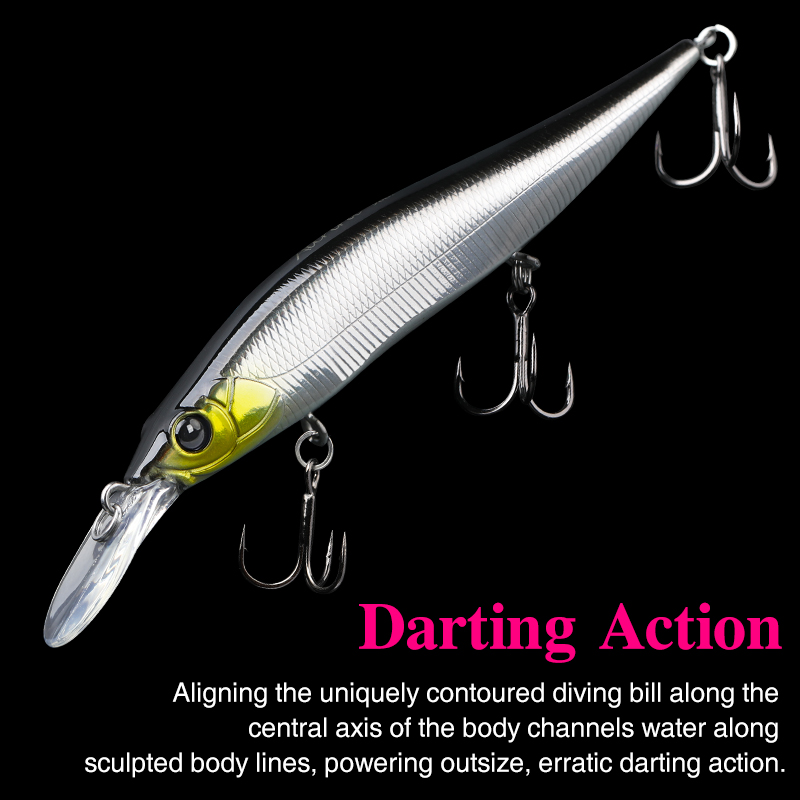 TSURINOYA Suspending Minnow Je – Fishing Lure Swimbait Bewertung und Preis