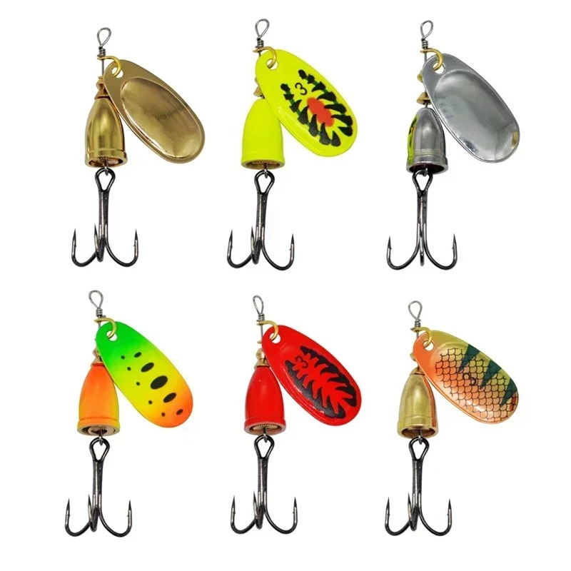 Metall-Spinner-Köder 8g mit ro – Fishing Lure Blade Bait Bewertung und Preis