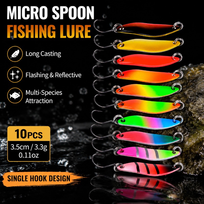 Mikro-Angelköder Metall-Löffel – Fishing Lure Blade Bait Bewertung und Preis