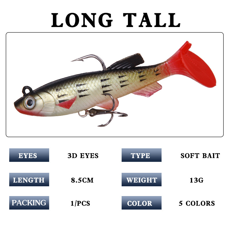 T Schwanz Weichen Köder Weiche – Fishing Lure Swimbait Bewertung und Preis