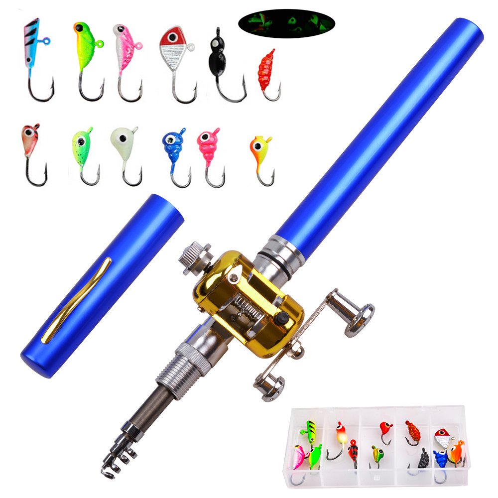 Mini Eis Angelrute Combo mit 1 – Fishing Lure Jig Bewertung und Preis